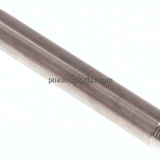 Rohrdoppelnippel R 1/8"-80mm, 1.4571