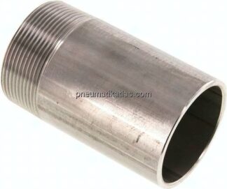 Anschweißnippel R 2"-100mm-60,3mm, 1.4571