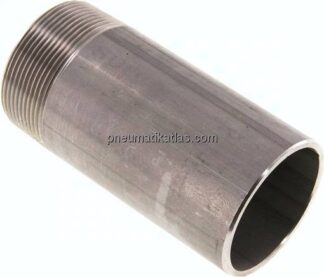 Anschweißnippel R 2"-120mm-60,3mm, 1.4571