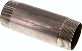 Rohrdoppelnippel R 2"-150mm, 1.4571