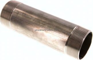 Rohrdoppelnippel R 2"-180mm, 1.4571