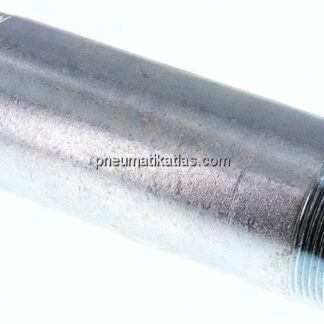 Rohrdoppelnippel R 2"-180mm, Stahlrohr ST 37 verzinkt