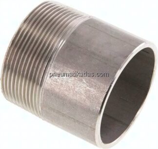 Anschweißnippel R 2"-60mm-60,3mm, 1.4571