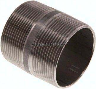 Rohrdoppelnippel R 2"-60mm, 1.4571