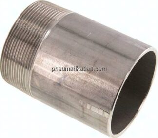 Anschweißnippel R 2-1/2"-100mm-76,1mm, 1.4571