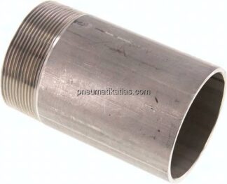 Anschweißnippel R 2-1/2"-120mm-76,1mm, 1.4571