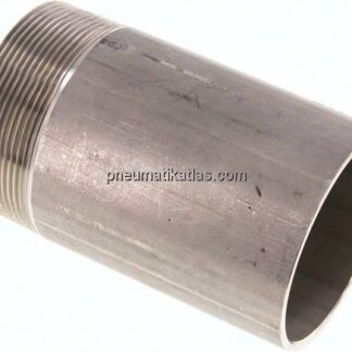 Anschweißnippel R 2-1/2"-120mm-76,1mm, 1.4571