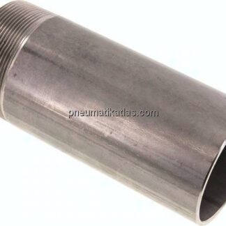 Anschweißnippel R 2-1/2"-170mm-76,1mm, 1.4571