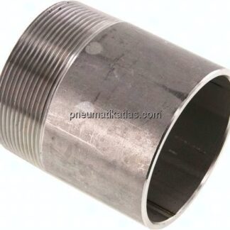 Anschweißnippel R 2-1/2"-80mm-76,1mm, 1.4571