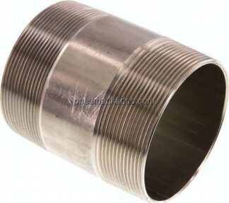 Rohrdoppelnippel R 3"-100mm, 1.4571