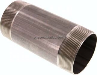 Rohrdoppelnippel R 3"-180mm, 1.4571