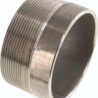 Anschweißnippel R 3"-50mm-88,9mm, 1.4571