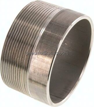 Anschweißnippel R 3"-50mm-88,9mm, 1.4571