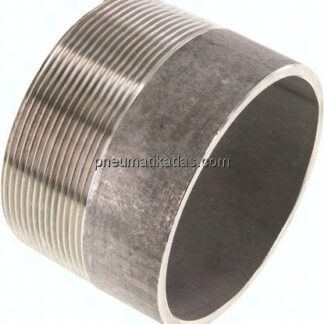Anschweißnippel R 3"-60mm-88,9mm, 1.4571