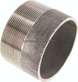 Anschweißnippel R 3"-60mm-88,9mm, 1.4571