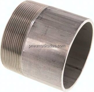 Anschweißnippel R 3"-80mm-88,9mm, 1.4571