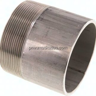 Anschweißnippel R 3"-80mm-88,9mm, 1.4571