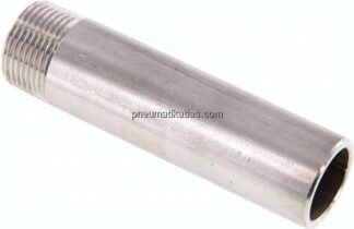 Anschweißnippel R 3/4"-100mm-26,9mm, 1.4571