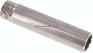Anschweißnippel R 3/4"-120mm-26,9mm, 1.4571