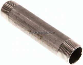 Rohrdoppelnippel R 3/4"-120mm, 1.4571