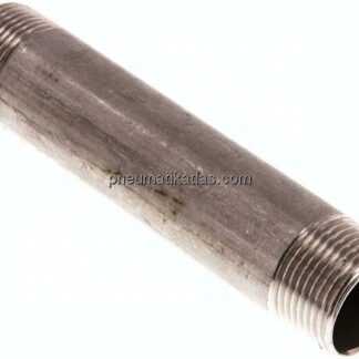 Rohrdoppelnippel R 3/4"-120mm, 1.4571