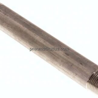 Rohrdoppelnippel R 3/4"-180mm, 1.4571
