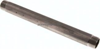 Rohrdoppelnippel R 3/4"-250mm, 1.4571