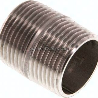 Rohrdoppelnippel R 3/4"-30mm, 1.4571