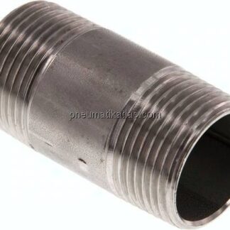 Rohrdoppelnippel R 3/4"-50mm, 1.4571