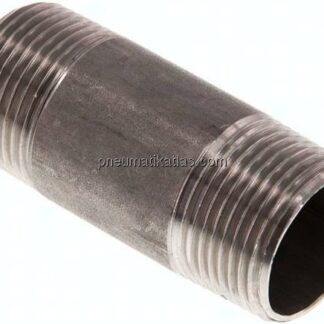 Rohrdoppelnippel R 3/4"-60mm, 1.4571