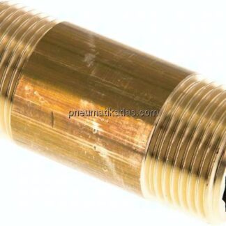 Rohrdoppelnippel G 3/4"-60mm, Messing