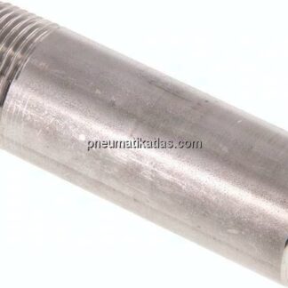 Anschweißnippel R 3/4"-80mm-26,9mm, 1.4571