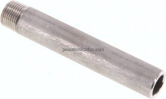 Anschweißnippel R 3/8"-100mm-17,2mm, 1.4571