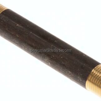 Rohrdoppelnippel G 3/8"-100mm, Messing