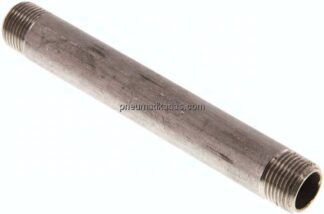 Rohrdoppelnippel R 3/8"-120mm, 1.4571