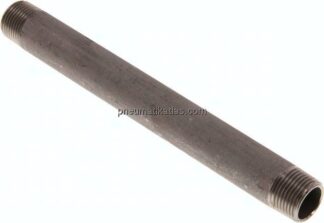 Rohrdoppelnippel R 3/8"-150mm, 1.4571