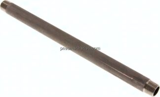 Rohrdoppelnippel R 3/8"-250mm, 1.4571