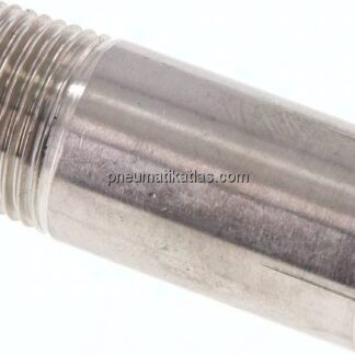 Anschweißnippel R 3/8"-40mm-17,2mm, 1.4571