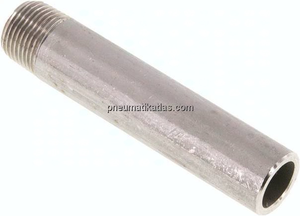 Anschweißnippel R 3/8"-80mm-17,2mm, 1.4571