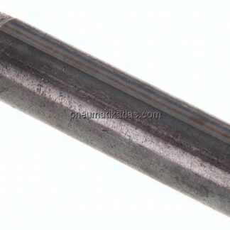 Anschweißnippel R 3/8"-80mm-17,2mm, ST 37, Stahl schwarz