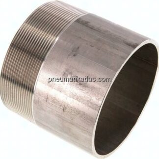 Anschweißnippel R 4"-100mm-114,3mm, 1.4571