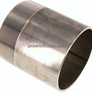 Anschweißnippel R 4"-120mm-114,3mm, 1.4571