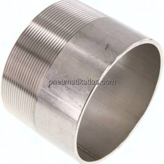 Anschweißnippel R 4"-80mm-114,3mm, 1.4571