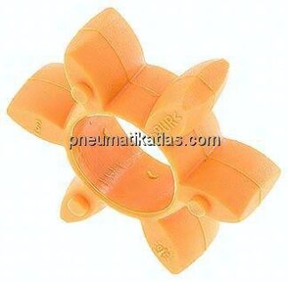 ROTEX-Zahnkranz, Gr. 19 (40 mm), Shore 92 A (orange (vormals gelb))