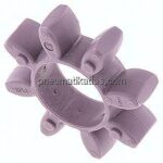 ROTEX-Zahnkranz, Gr. 24 (55 mm), Shore 98 A (violett (vormals rot))