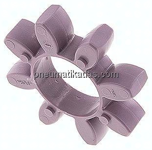 ROTEX-Zahnkranz, Gr. 42 (95 mm), Shore 98 A (violett (vormals rot))