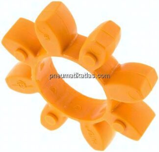 ROTEX-Zahnkranz, Gr. 48 (105 mm), Shore 92 A (orange (vormals gelb))