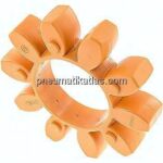 ROTEX-Zahnkranz, Gr. 75 (160 mm), Shore 92 A (orange (vormals gelb))
