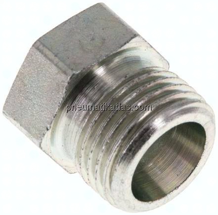 Verschlussverschraubung für Rohre 10 S (M18x1,5), Stahl verzinkt