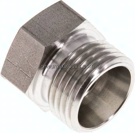 Verschlussverschraubung für Rohre 12 L (M18x1,5), 1.4571